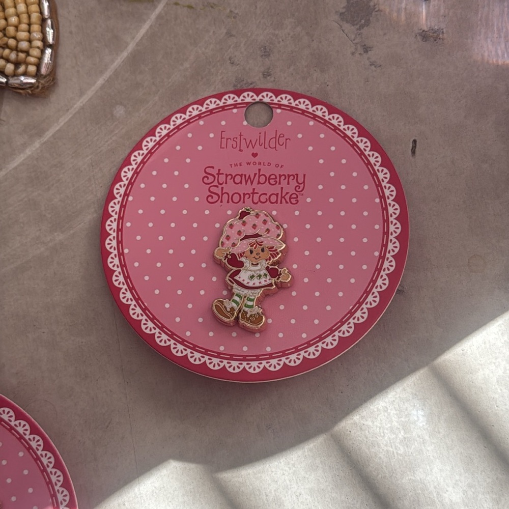 Strawberry Shortcake Enamel Pin by Erstwilder